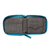 Blue wallet